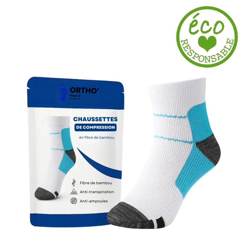 OrthoSocks™ - Chaussettes de compression en fibre de bambou
