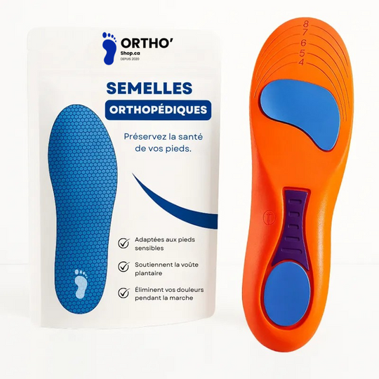 Paire de semelles orthopédiques +