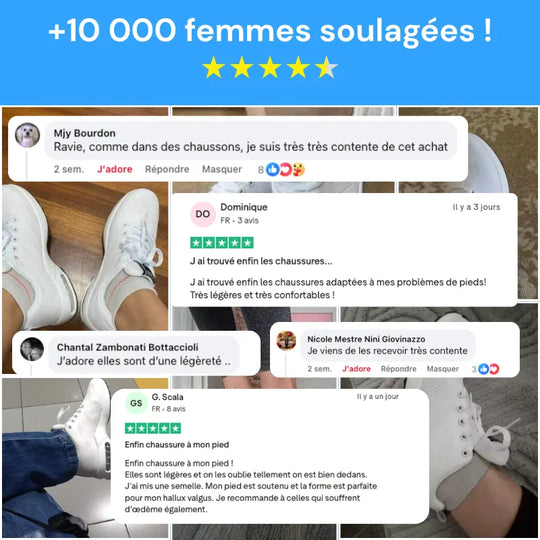 VitaStep™ - Baskets à confort orthopédique