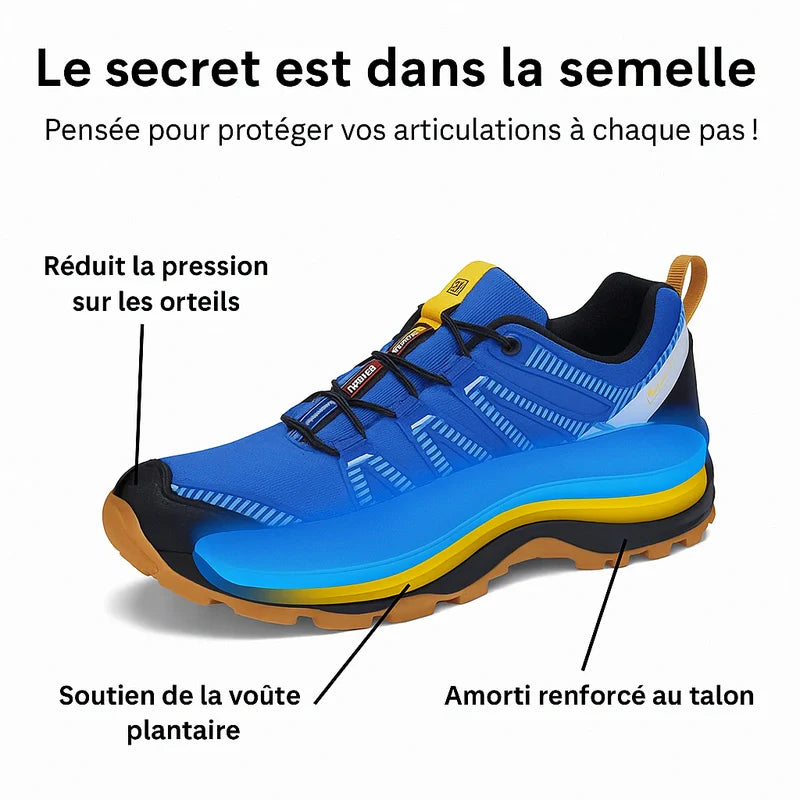 TrailFlexPro™ - Chaussures de marche à confort orthopédique